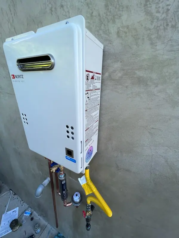 Tankless water heater installation for Embassy Hills homes