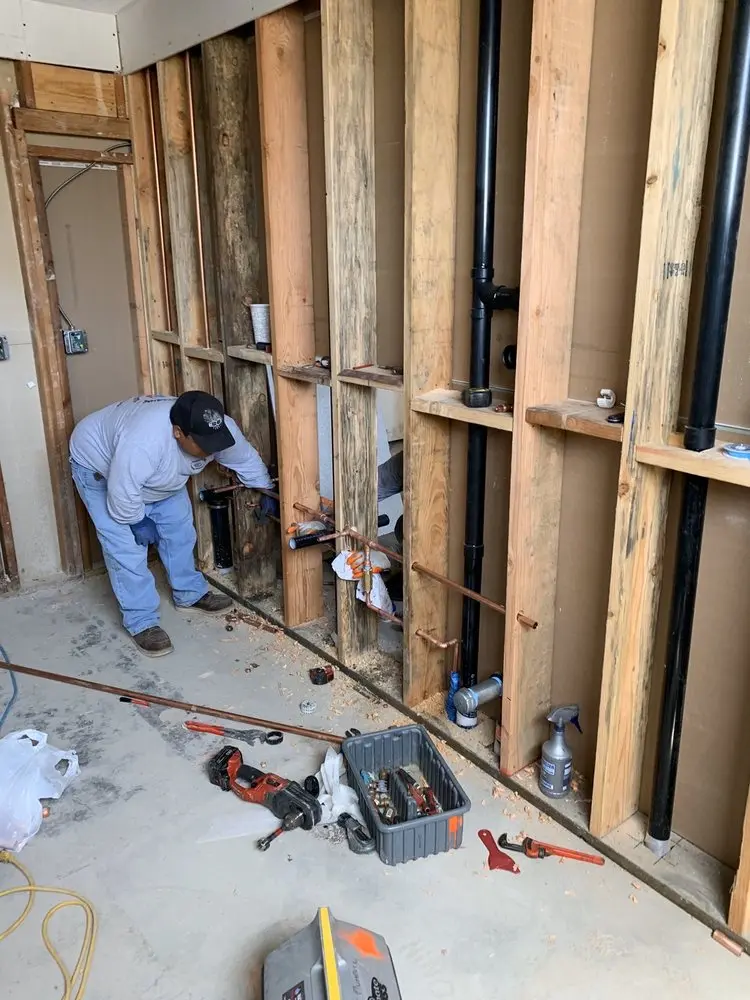 Commercial rough-in plumbing for Commercial Plumbing in Embassy Hills